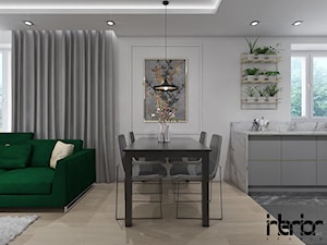 Apartament eklektyczny - Jadalnia, styl nowoczesny - zdjęcie od interior art studio