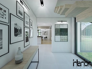 Dom z antresolą - Hol / przedpokój - zdjęcie od interior art studio