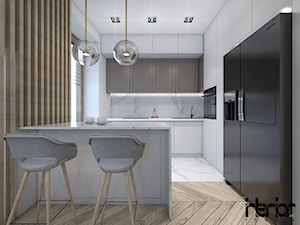Apartament w Warszawie - Kuchnia, styl nowoczesny - zdjęcie od interior art studio