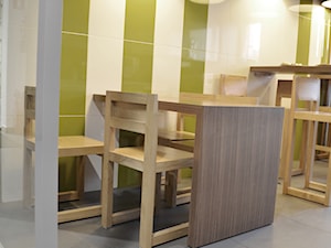 Kuchnia z jadalnią pomieszczenia biurowe - Wnętrza publiczne - zdjęcie od Sylwia Śliwińska