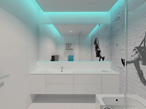 łazienka_1 - Łazienka, styl minimalistyczny - zdjęcie od Mezzo