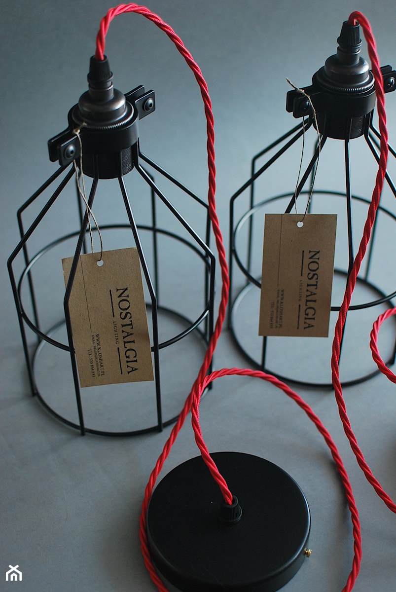 Lampa Cage - Nostalgia Lighting - zdjęcie od KloshArt lampy industrialne