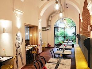 Restauracja The Cicken Club w Krakowie - zdjęcie od KloshArt lampy industrialne
