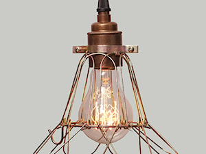 Lampa Cage Brass Flower - zdjęcie od KloshArt lampy industrialne