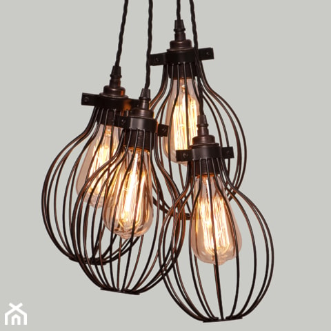 Lampa Multi Cage Round - zdjęcie od KloshArt lampy industrialne - Homebook