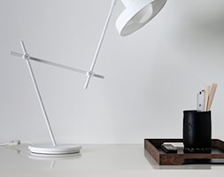 LAMPA STOŁOWA ARIGATO w kolorze białym - zdjęcie od KloshArt lampy industrialne - Homebook