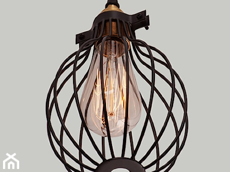 Aranżacje wnętrz - : Lampa Cage Round - KloshArt lampy industrialne. Przeglądaj, dodawaj i zapisuj najlepsze zdjęcia, pomysły i inspiracje designerskie. W bazie mamy już prawie milion fotografii!