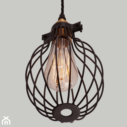 Lampa Cage Round - zdjęcie od KloshArt lampy industrialne
