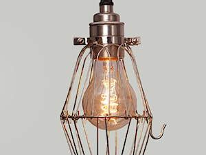 Lampa Cage Silver Flower - zdjęcie od KloshArt lampy industrialne