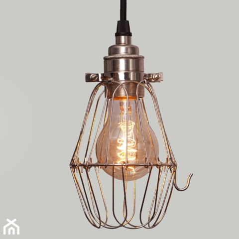 Lampa Cage Silver Flower - zdjęcie od KloshArt lampy industrialne