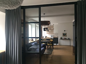 WILCZA - Salon, styl nowoczesny - zdjęcie od ESTU architektura wnętrz