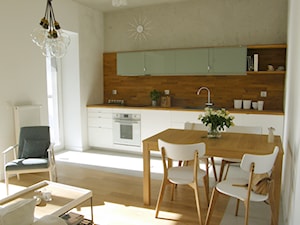 salon z kuchnią - zdjęcie od ESTU architektura wnętrz