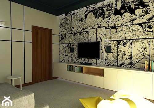 Pokój dla gracza - zdjęcie od ESTU architektura wnętrz