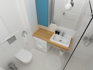 łazienka z prysznicem - zdjęcie od ESTU architektura wnętrz