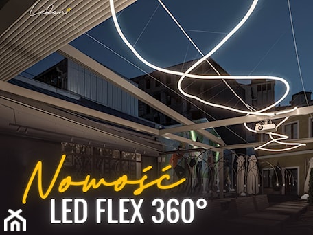 Aranżacje wnętrz - Wnętrza publiczne: Led Flex 360 nadaje się również jako oświetlenie zewnętrzne - Ledon Design. Przeglądaj, dodawaj i zapisuj najlepsze zdjęcia, pomysły i inspiracje designerskie. W bazie mamy już prawie milion fotografii!