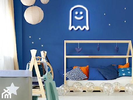 Aranżacje wnętrz - Pokój dziecka: Lampka nocna w kształcie duszka - Ledon Design. Przeglądaj, dodawaj i zapisuj najlepsze zdjęcia, pomysły i inspiracje designerskie. W bazie mamy już prawie milion fotografii!