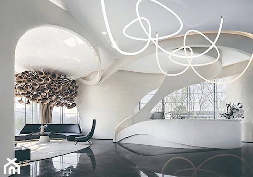 Świecąca tuba Led Flex 360 do salonu - zdjęcie od Ledon Design