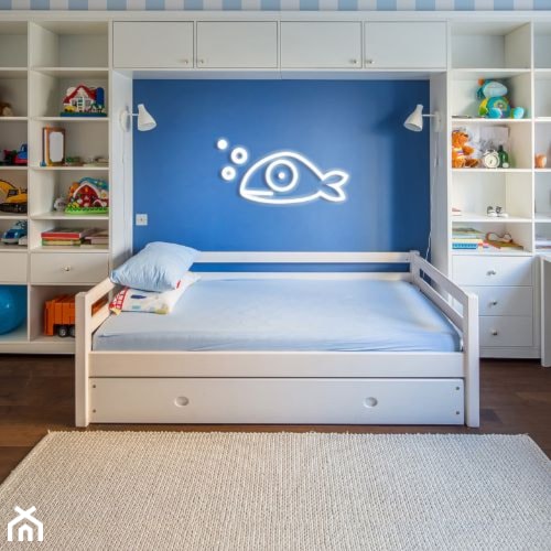 Neonowe oświetlenie - ledon rybka do pokoju dziecka - zdjęcie od Ledon Design - Homebook