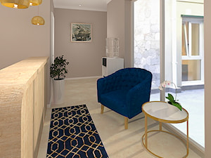 Recepcja hotelowa - Gibraltar - zdjęcie od Karolina Kulesza - projektowanie wnętrz