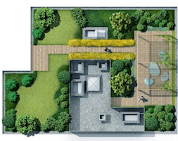 Ogród na dachu - zdjęcie od EMSIDE Architektura Krajobrazu - Homebook