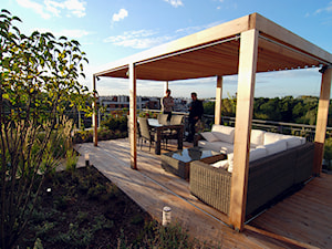 Taras na dachu - zdjęcie od EMSIDE Architektura Krajobrazu