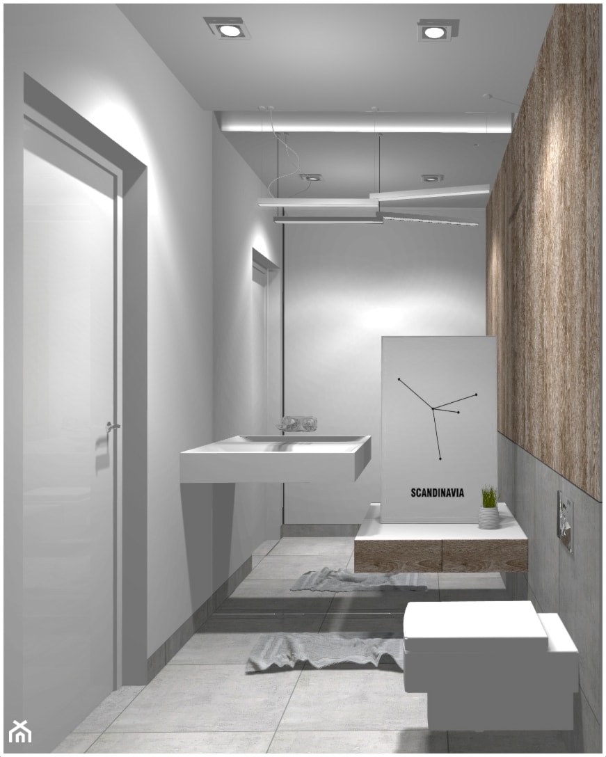 Łazienka, styl minimalistyczny - zdjęcie od PIKA DESIGN