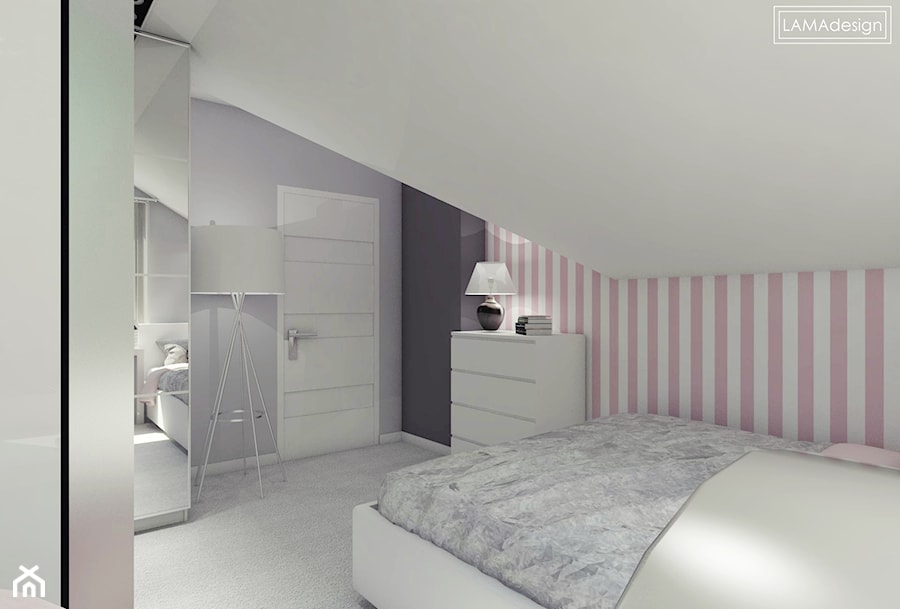 Sypialnia na poddaszu - zdjęcie od LAMAdesign