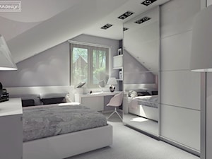 Sypialnia na poddaszu - zdjęcie od LAMAdesign