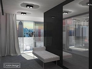 Sypialnia z garderobą - zdjęcie od LAMAdesign