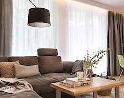 apartament nad Wisłą w Krakowie - Średni salon, styl skandynawski - zdjęcie od MaNaZa - Homebook