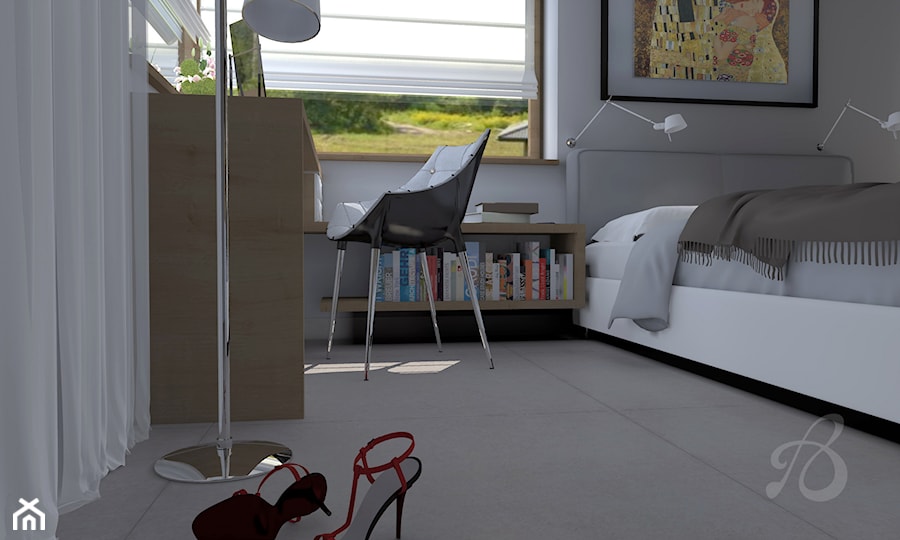 Sypialnia, styl nowoczesny - zdjęcie od studio dizajner