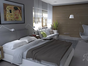 Sypialnia, styl nowoczesny - zdjęcie od studio dizajner