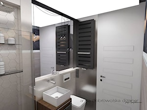 Wnętrze małej łazienki - Mała łazienka, styl nowoczesny - zdjęcie od studio dizajner