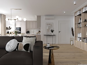 Mieszkanie modern classic. 2021 - Salon, styl nowoczesny - zdjęcie od ap. studio architektoniczne Aurelia Palczewska