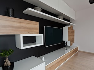 mieszkanie w Olsztynie - Salon, styl nowoczesny - zdjęcie od ap. studio architektoniczne Aurelia Palczewska