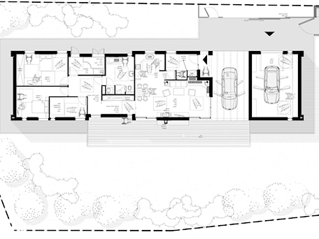 Aranżacje wnętrz - Domy: DOM 'BEZ BARIER' - DOKTOR ARCHITEKCI. Przeglądaj, dodawaj i zapisuj najlepsze zdjęcia, pomysły i inspiracje designerskie. W bazie mamy już prawie milion fotografii!