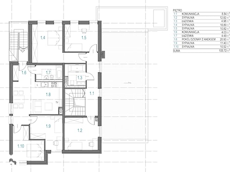 Aranżacje wnętrz - Domy: DOM 'Z KLINKIEREM' - DOKTOR ARCHITEKCI. Przeglądaj, dodawaj i zapisuj najlepsze zdjęcia, pomysły i inspiracje designerskie. W bazie mamy już prawie milion fotografii!