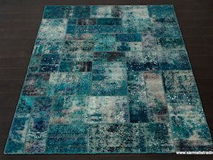 Kerman Turquoise Patchwork - zdjęcie od Sarmatia Trading - Awangardowe Wyposażenie Wnętrz