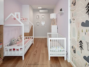 PROJEKT I REALIZACJA WNĘTRZA APARTAMENTU / interior design - Pokój dziecka, styl nowoczesny - zdjęcie od POLAK STUDIO