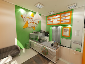 Projekt wnętrza gastronomicznego Smoothie Star w Krakowie - zdjęcie od Marengo Architektura Wnętrz Anna Knofliczek-Roman