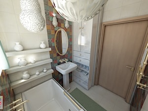 Łazienka w stylu marokańskim 2 - zdjęcie od Marengo Architektura Wnętrz Anna Knofliczek-Roman