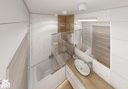 Projekt łazienki w Krakowie - zdjęcie od Marengo Architektura Wnętrz Anna Knofliczek-Roman