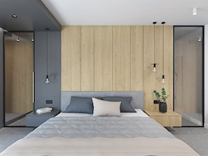 Projekt 60 - Sypialnia, styl minimalistyczny - zdjęcie od PASS architekci