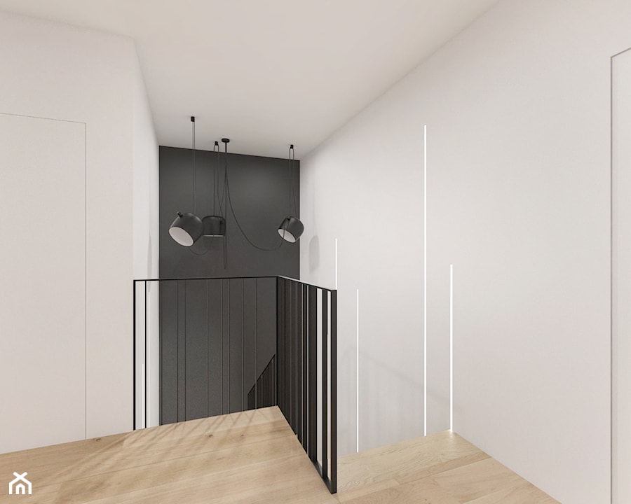 Projekt 60 - Schody, styl minimalistyczny - zdjęcie od PASS architekci
