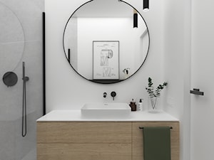 Projekt 54 - Łazienka, styl minimalistyczny - zdjęcie od PASS architekci
