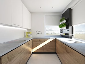 projekt 13 - Kuchnia, styl minimalistyczny - zdjęcie od PASS architekci