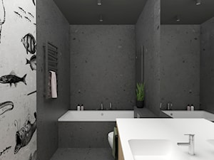 Projekt 54 - Łazienka, styl minimalistyczny - zdjęcie od PASS architekci