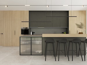 Projekt 63 - Kuchnia, styl minimalistyczny - zdjęcie od PASS architekci