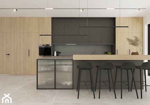 Projekt 63 - Kuchnia, styl minimalistyczny - zdjęcie od PASS architekci