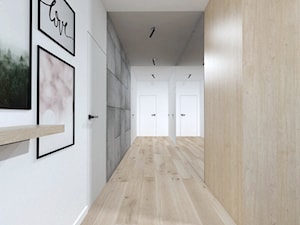 Projekt 49 - Hol / przedpokój, styl minimalistyczny - zdjęcie od PASS architekci